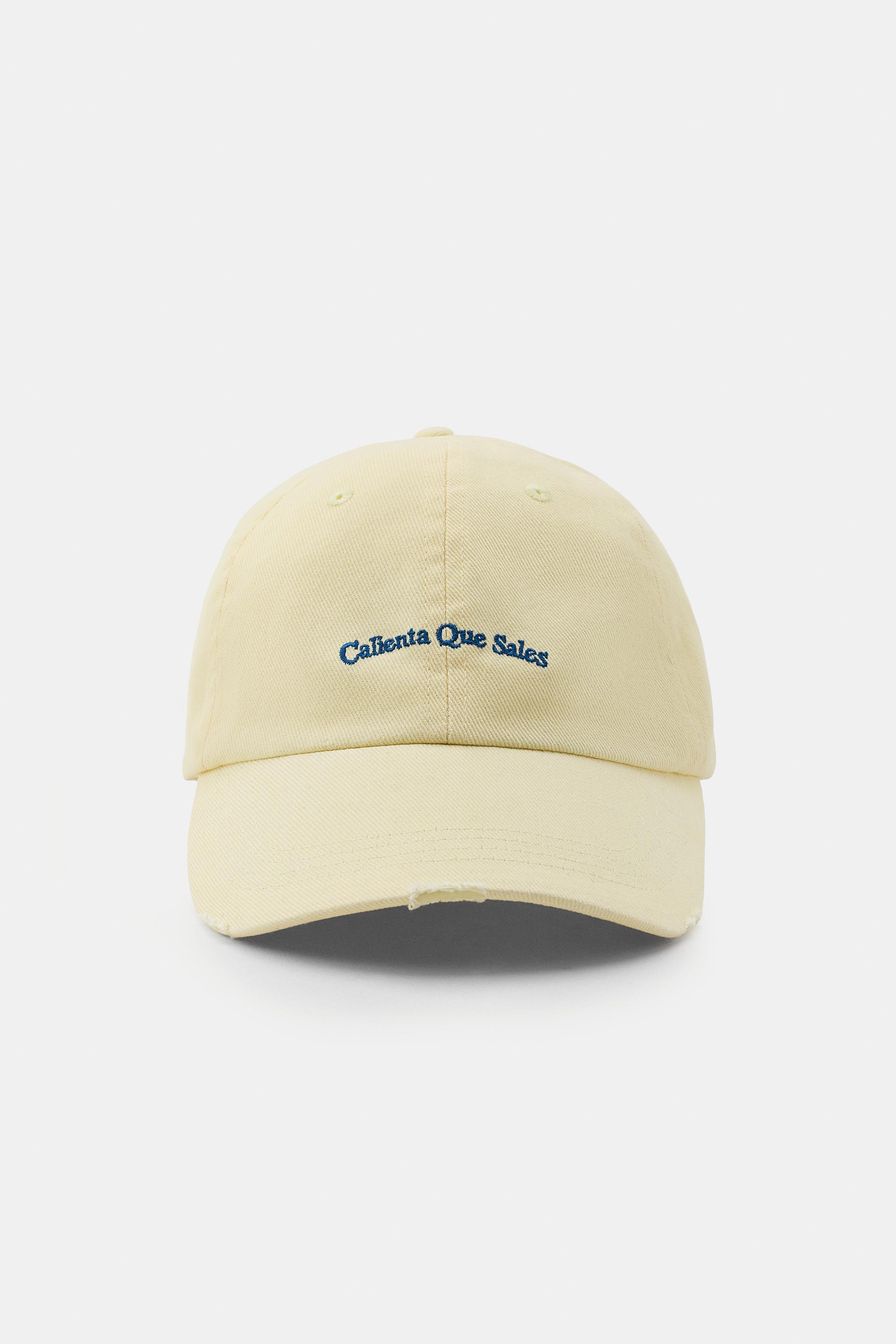 CASQUETTE SERGÉ TEXTE BROD
